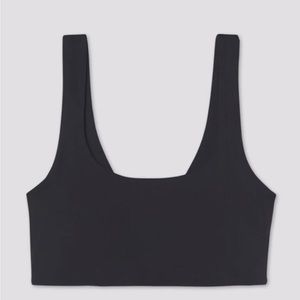 Girlfriend Collective Raven Scoop Bralette